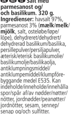 Nicolas Vahé Gaveæske, Parmesan & Basil salt & Chilli salt Discount