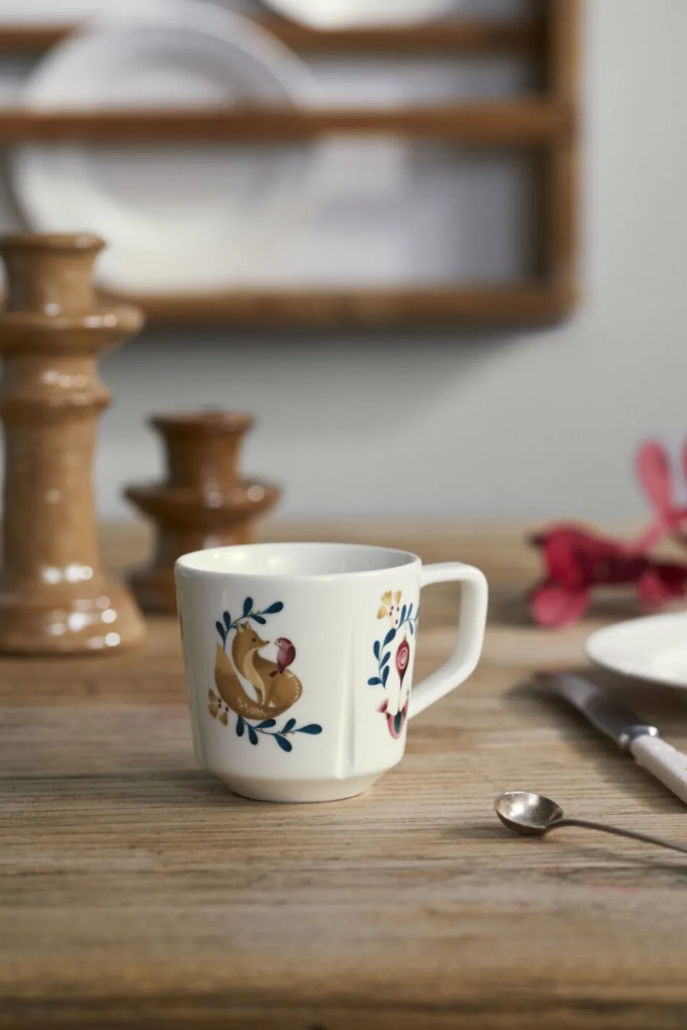 Rosendahl GC Cottage Krus 30 cl hvid m. deko