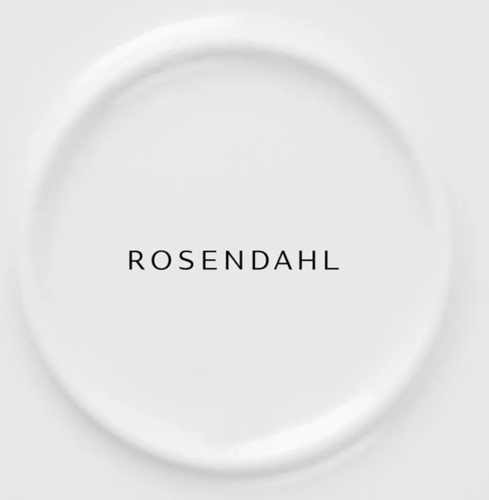 GC Cottage Tallerken Ø19. 5 cm hvid m. deko>Lyngby Porcelæn Best