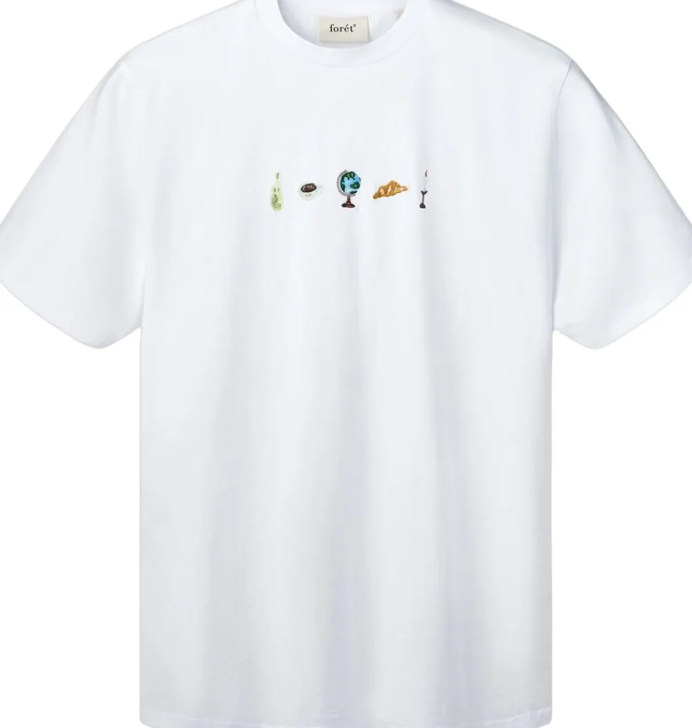 Forét GEAR T-SHIRT White New