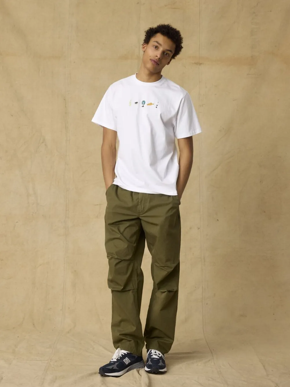 Forét GEAR T-SHIRT White New