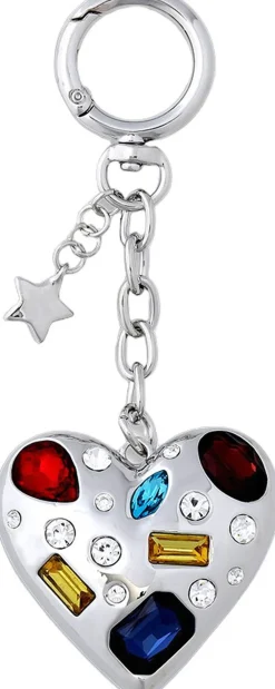 Dame SUI AVA Gem Heart Bag Charm