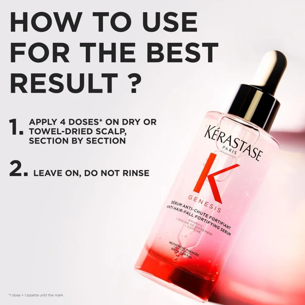 Kérastase Genesis Serum Anti-Chute Fortifiant Scalp Serum Hot