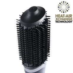 Duet Blowdry - 2-in-1 Hair Dryer Brush Black><noscript><img width=