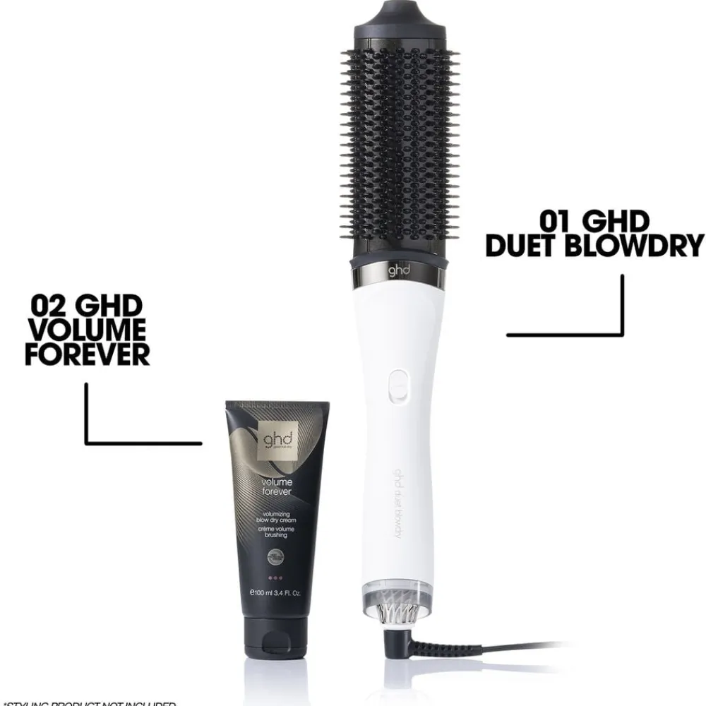 ghd Duet Blowdry - 2-in-1 Hair Dryer Brush White Best