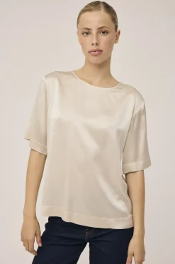 Gia 2 Kortærmede bluse - 100% silke>Magasin du Nord Collection New