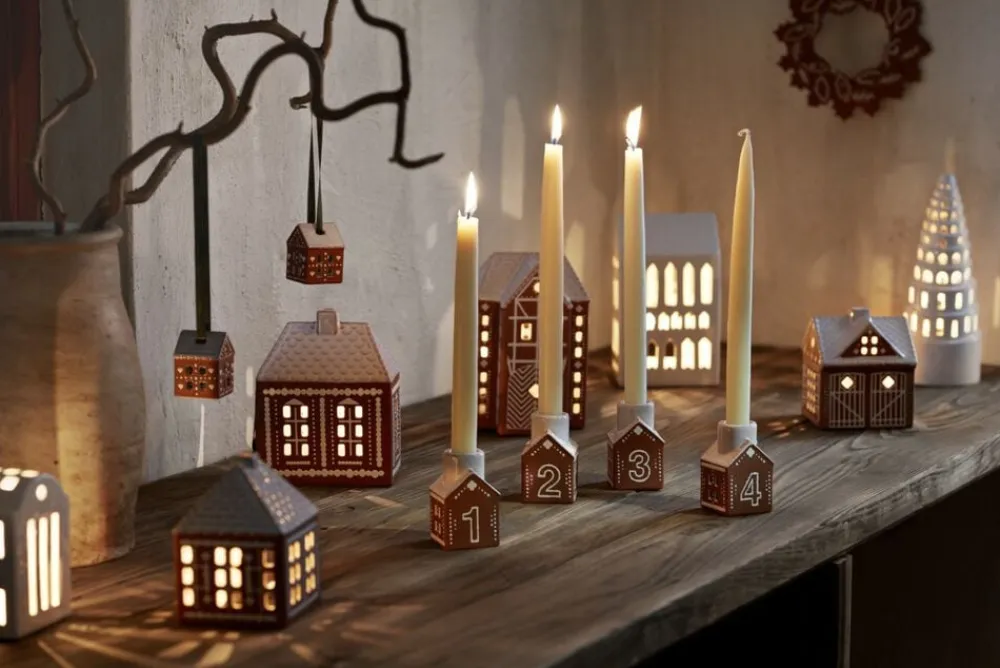 Gingerbread Adventsstage H7. 5 brun>Kähler Sale