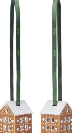 Gingerbread Juleophæng H5 brun 2 stk.>Kähler Sale