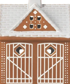 Gingerbread Lyshus Julestald H11. 5 brun>Kähler Best