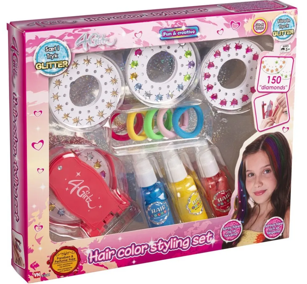 HÅRPYNTESÆTmSPRAY>4-GIRLZ