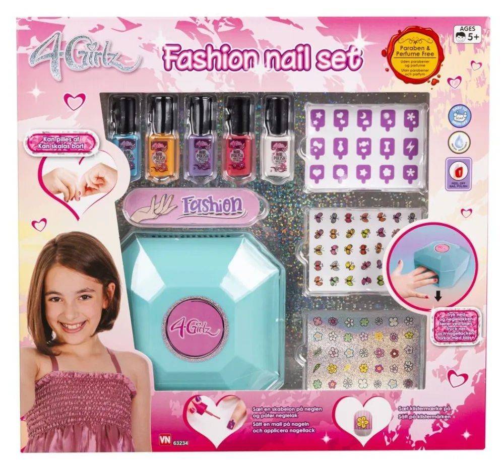 4-GIRLZ NAIL ART SÆT Online