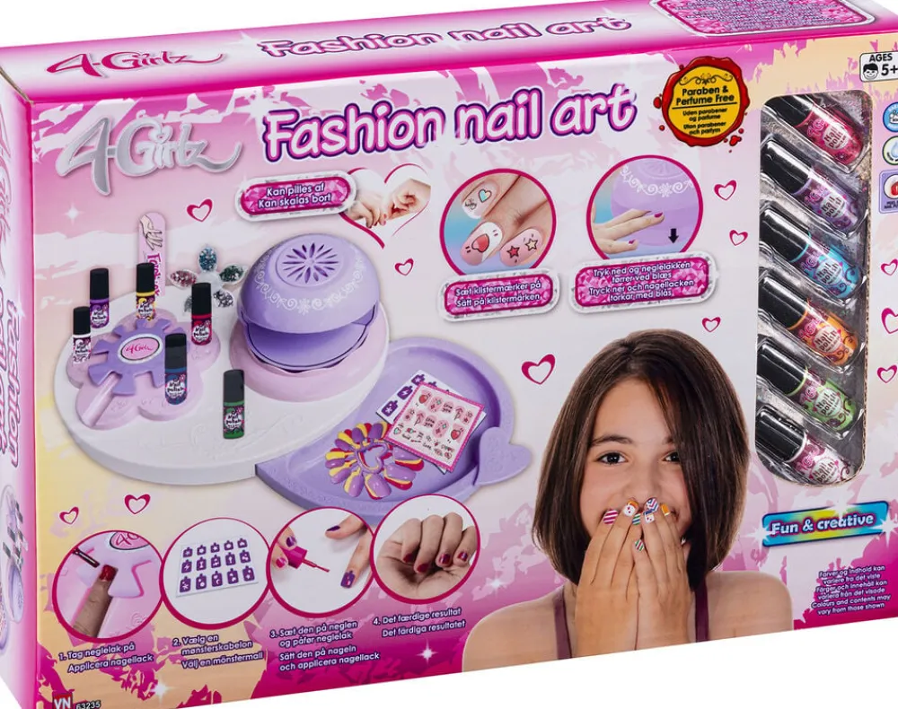 NAIL SALON SÆT>4-GIRLZ Best