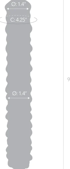 GLAS - PURPLE ROSE NUBBY DILDO><noscript><img width=