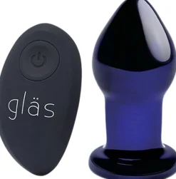 Gläs GLAS - RECHARGEABLE REMOTE CONTROLLED VIBRATING BUTT PLUG
