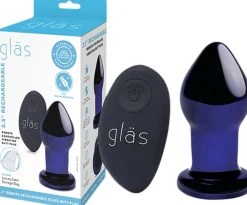 Gläs GLAS - RECHARGEABLE REMOTE CONTROLLED VIBRATING BUTT PLUG