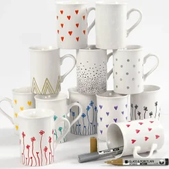 Creativ Company Glas- og porcelænstusch, streg 1-2 mm. New