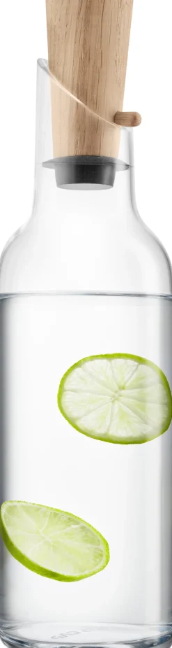 Glaskaraffel med træprop 1 l>Eva Solo Hot