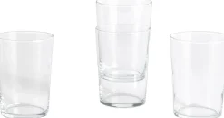 Hay Glass-Set of 4 Large-Clear New