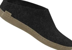 Tøffel med skindsål>Glerups New