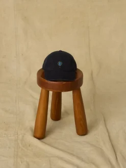 Forét GLOBUS WASHED CAP Black Online