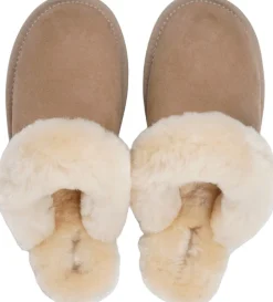 Lovelies GOSSA - SHEARLING SLIPPERS Safari Sale
