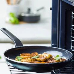 GreenPan GP-ESSEN FBl Alu Perf-ind opn fry set 2pc 20+28 Best