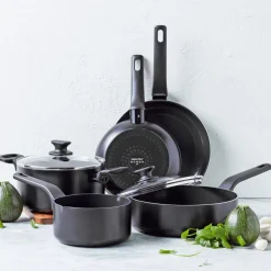 GreenPan GP-ESSEN FBl Alu Perf-ind opn fry set 2pc 20+28 Best