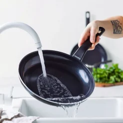 GreenPan GP-ESSEN FBl Alu Perf-ind opn fry set 2pc 20+28 Best