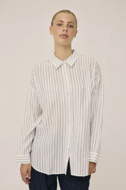 Dame Magasin du Nord Collection Grady 1 Langærmede skjorte - LENZINGECOVERO