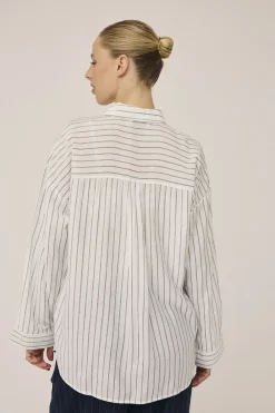 Dame Magasin du Nord Collection Grady 1 Langærmede skjorte - LENZINGECOVERO