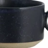 GRAINY tea cup w. handle, dark blue>Nordal New