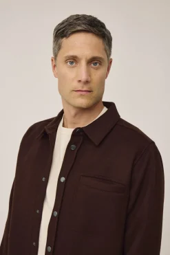 Magasin du Nord Collection Grant 1 Overshirt - Uldmix