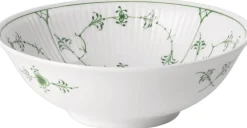 Royal Copenhagen Grøn Mussel skål, 35 cl
