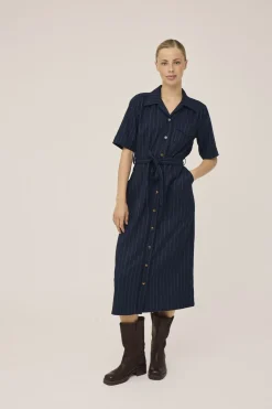 Gro 3 Kortærmede maxikjole skjorte - GRS>Magasin du Nord Collection Discount