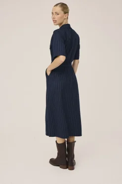 Gro 3 Kortærmede maxikjole skjorte - GRS><noscript><img width=