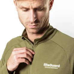 Liiteguard Ground Tech 1/4 Zip Trøje Gr&oslash;n Online