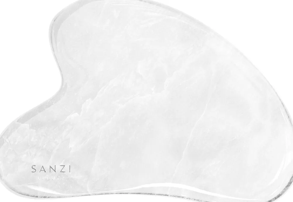 Sanzi Beauty Gua Sha White Jade New