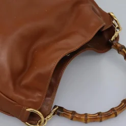 Gucci Vintage Gucci Bamboo Brown Clearance