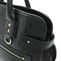 Gucci Vintage Gucci Briefcase Black Outlet