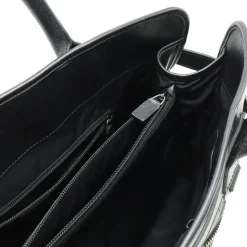 Gucci Vintage Gucci Briefcase Black Outlet