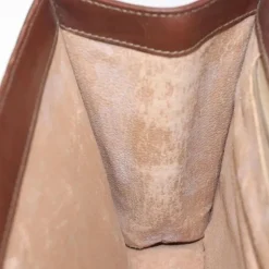 Gucci Vintage Gucci Shoulder Bag Brown Clearance