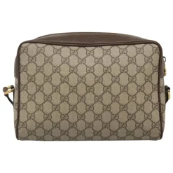 Gucci Vintage Gucci Shoulder Bag Beige Hot