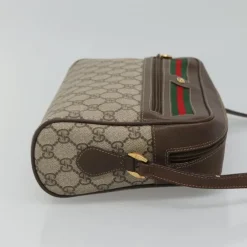 Gucci Vintage Gucci Shoulder Bag Beige Hot
