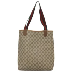 Gucci Vintage Gucci Tote Beige New