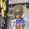 Legetøj GULD KARAOKEMIKROFONmLYS Discount