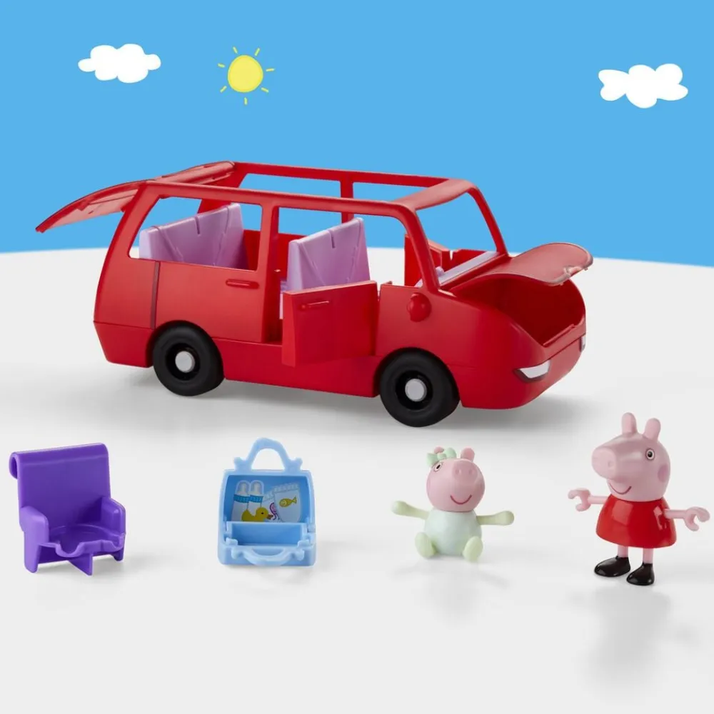 Børn Gurli Gris GurliGris Big Family Car