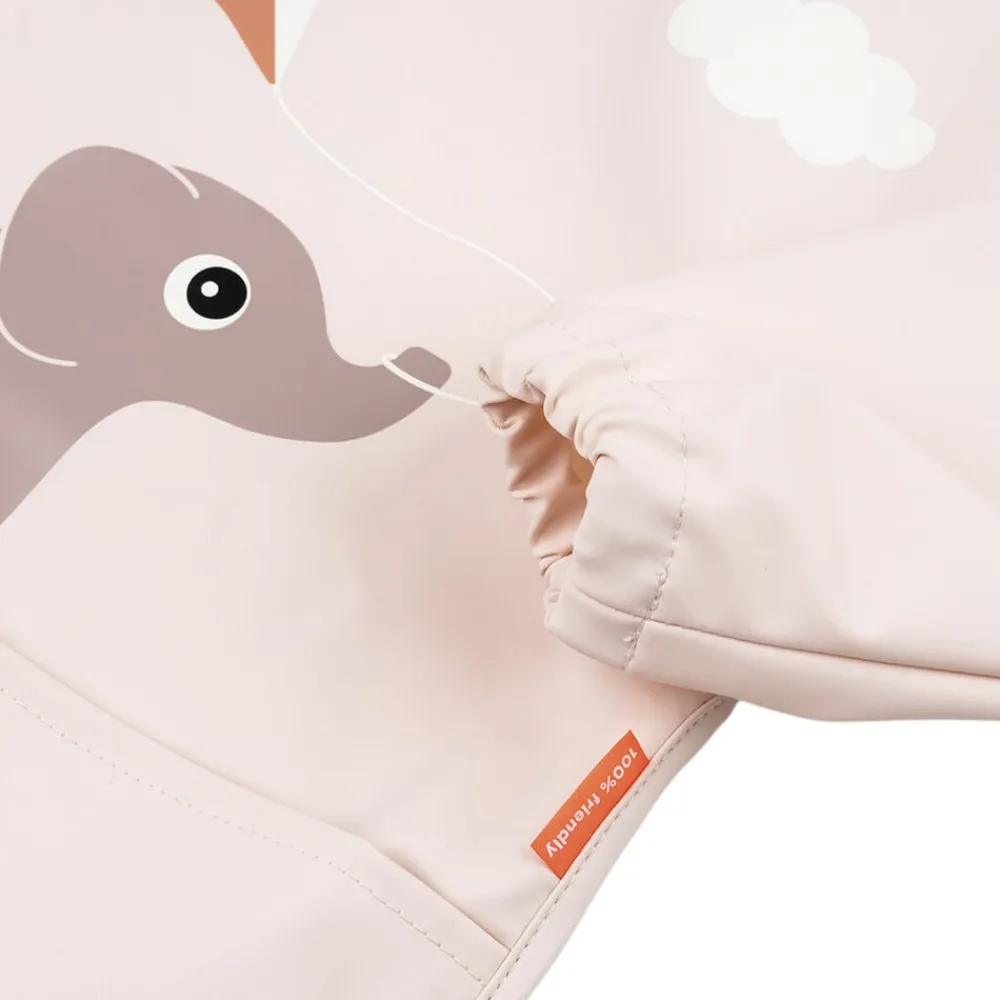 Børn Done by Deer Hagesmæk m/ærmer og lomme Playground