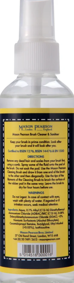 Hairbrush Cleaner Spray>Mason Pearson Hot