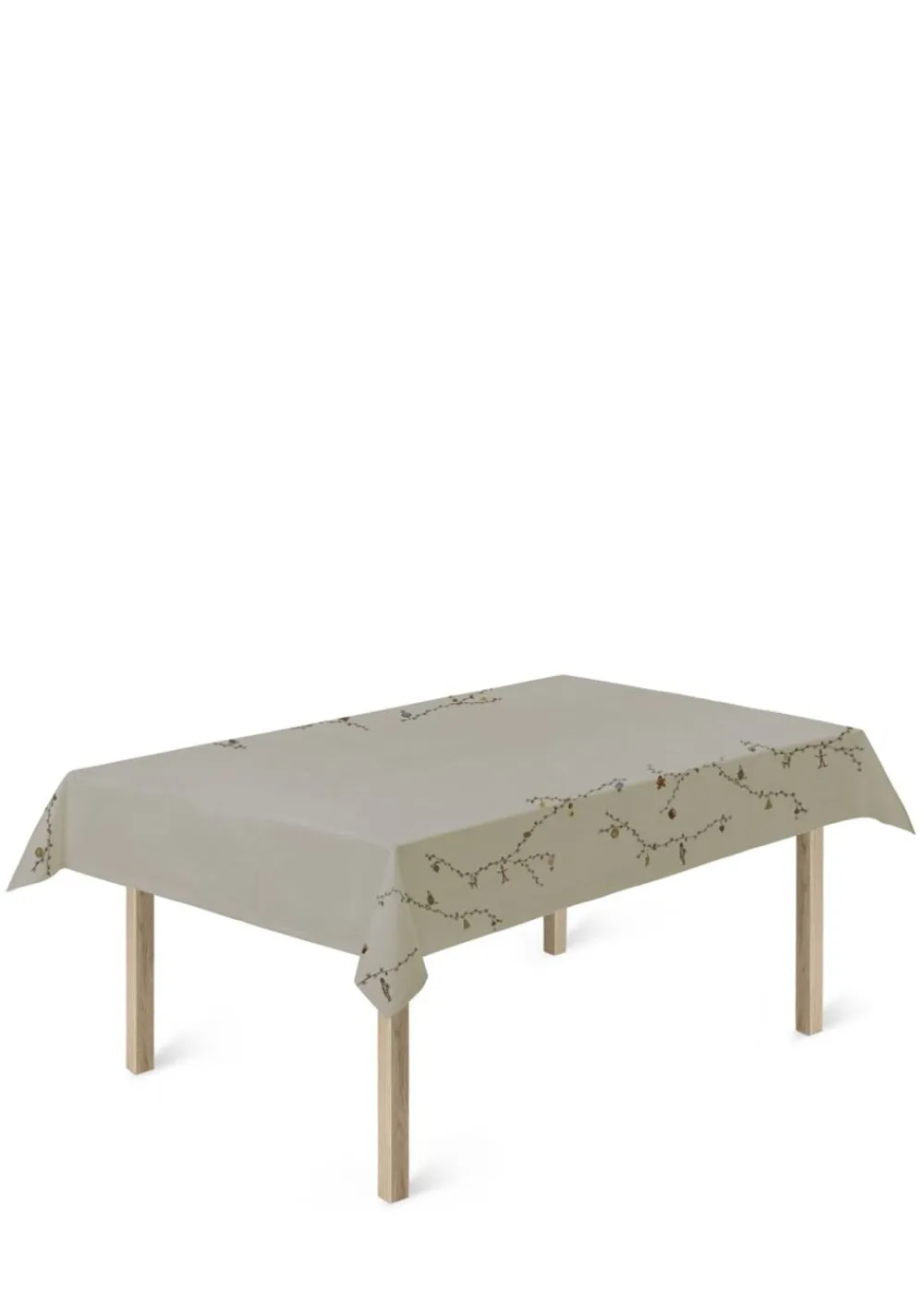 Kähler Hammershøi Christmas Dug 150x270 cm sand New