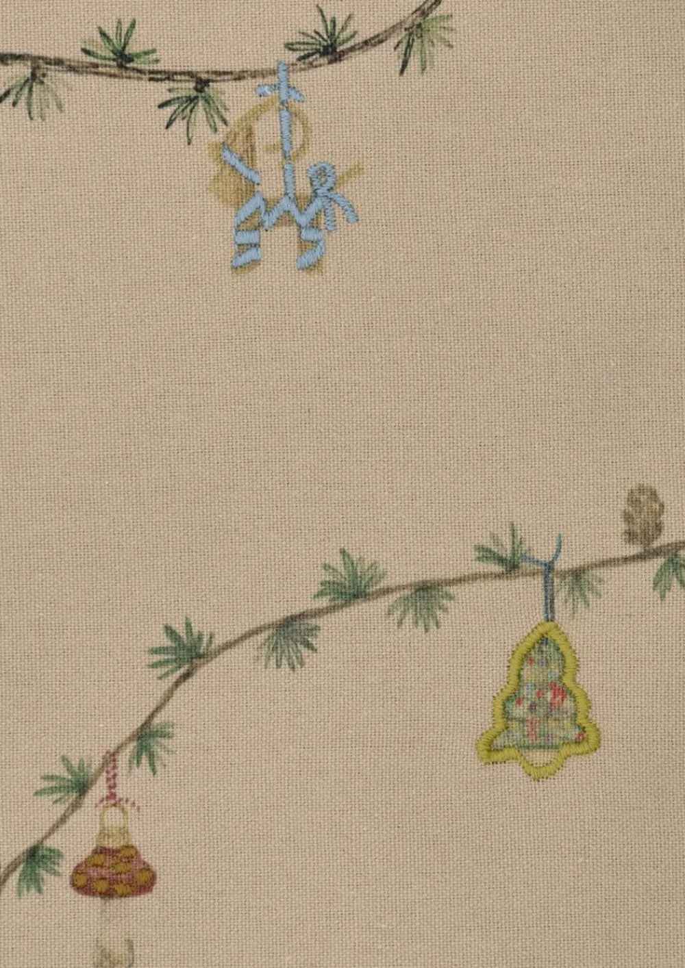 Hammershøi Christmas Dug 150x370 cm sand>Kähler Best